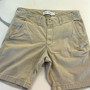 3 pairs of Men’s True Craft Khaki, Navy Shorts. Size 32W & 33W. Great shape